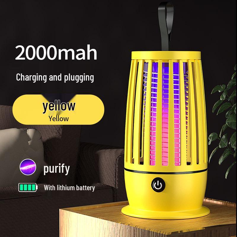 Smart LED Mosquito Killer: Wall-Mounted, USB Rechargeable, Electric Shock Repellent