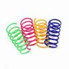 60 PCS Cat Spring Toy Plastic Colorful Coil Spiral Springs Pet Action Wide
