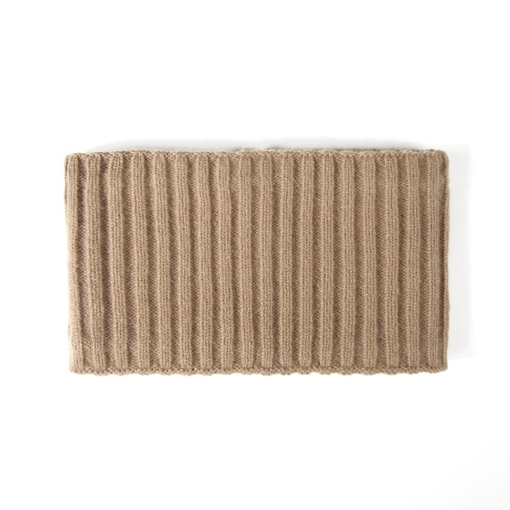 Plush Knitted Headband Ear Warm Winter Elastic Headband Sweet Solid Color Hairband Girl