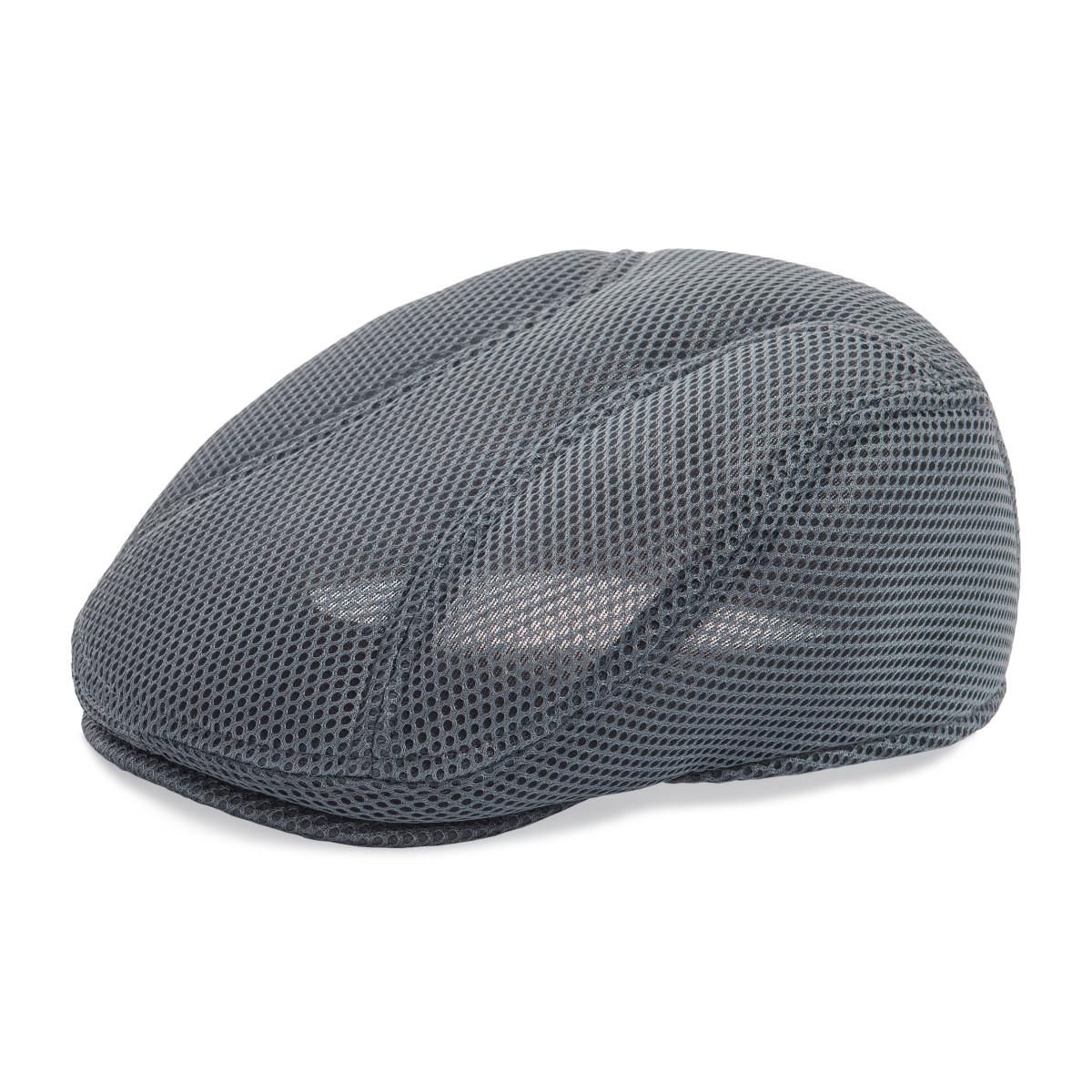 

FEINION Men Breathable Mesh Hollow Berets Hat Retro Sun Hats Painter Caps Convenient Spring Summer Ivy Cap Quick-drying Newsboy 57
