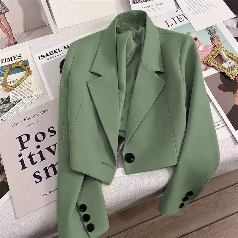 Short Blazer Women's Spring and Autumn New Small High-end Design Versatile Suit Jacket