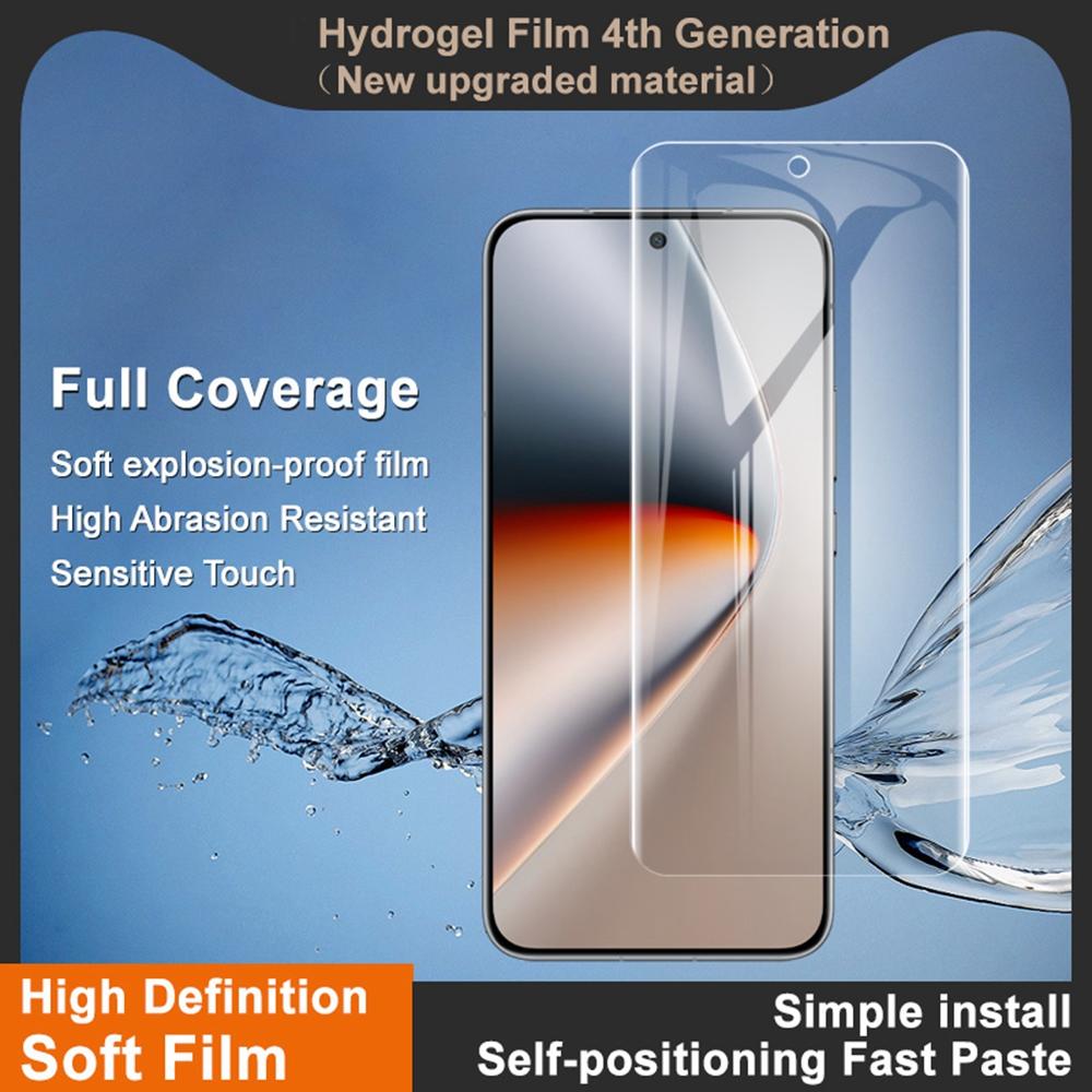 IMAK Hydrogel Film 4th Gen For Honor GT Pro Full Screen Protector Ultra Clear Soft TPU Film