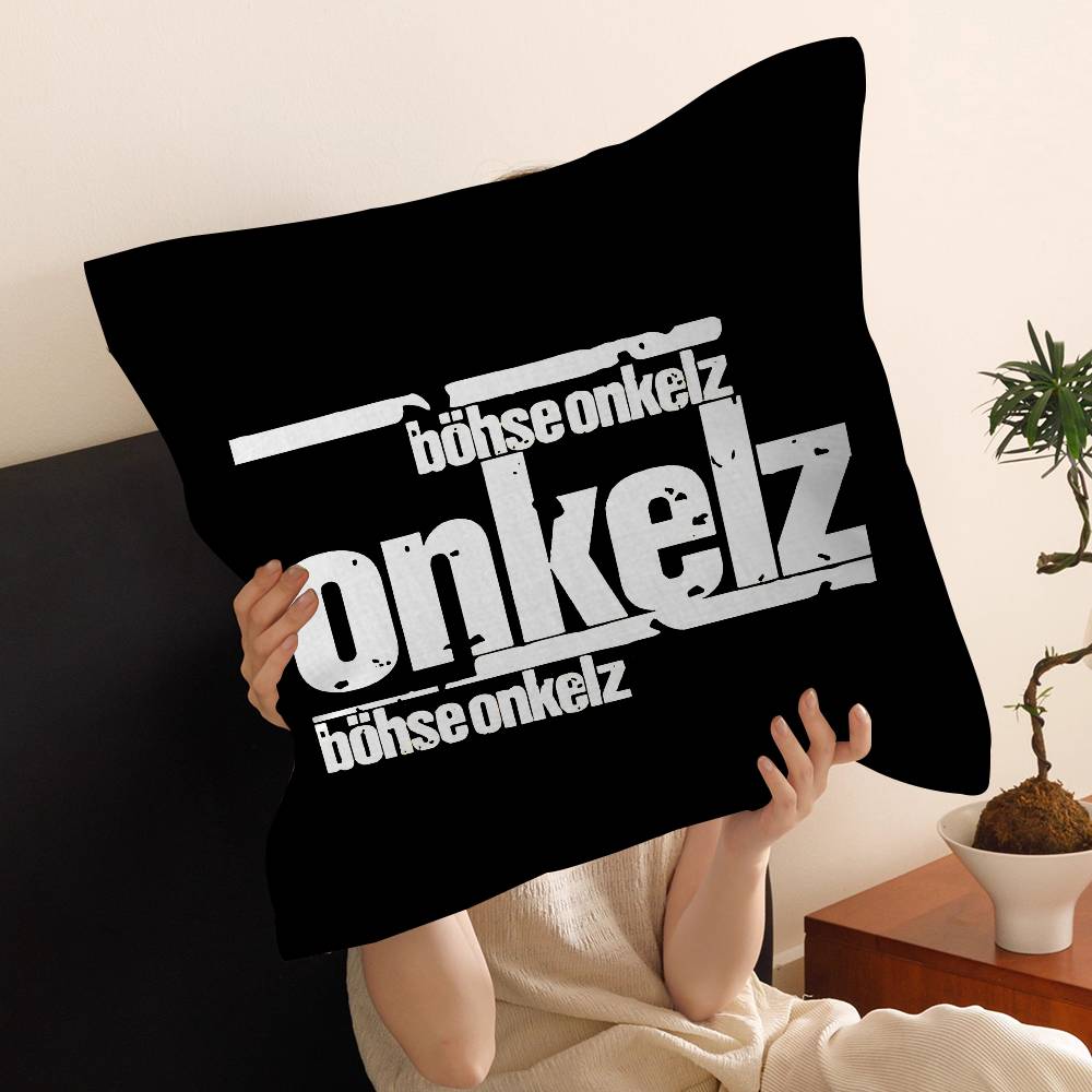 Germany Bohse Onkelz Cushion Cover Polyester Sofa Cushions Decorative Throw Pillows Home Decoration Pillowcover
