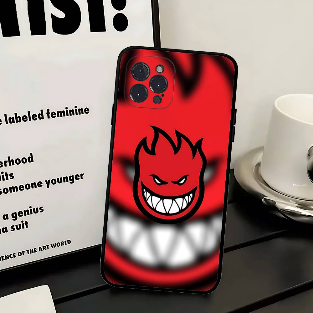 

Fashion S-Spitfire Skateboard Phone Case For IPhone 14 Plus 13 Mini 11 16 15 17 Pro Max Protection Shockproof iPhone 16
