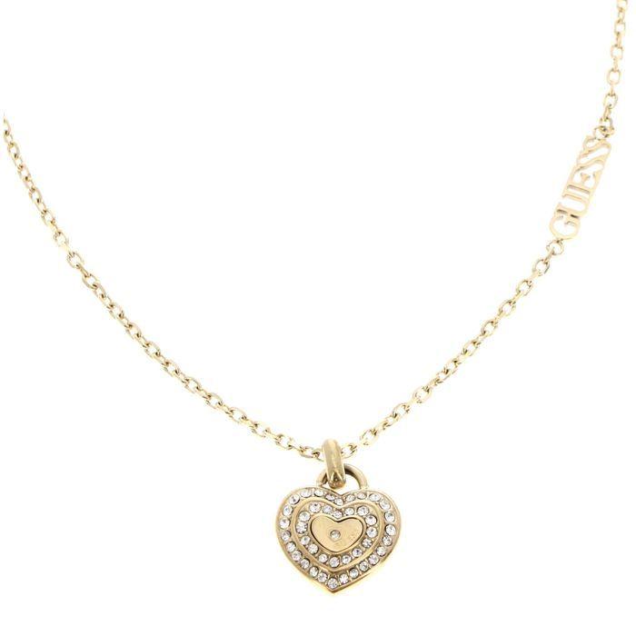 GUESS Collier Doré Pour Femme - Amami Necklace Yellow Gold 286899