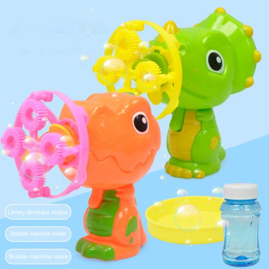 

Create Atmosphere Adorable Fashion 50ml with Water Disk Dinosaur Fan Bubble Maker Blower