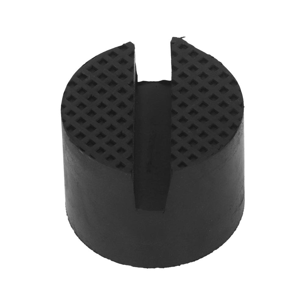 2pcs Slotted Design Jack Pad Adapter Anti-Slip Surface Vehicle Lift Adapter Vehicle Maintenance