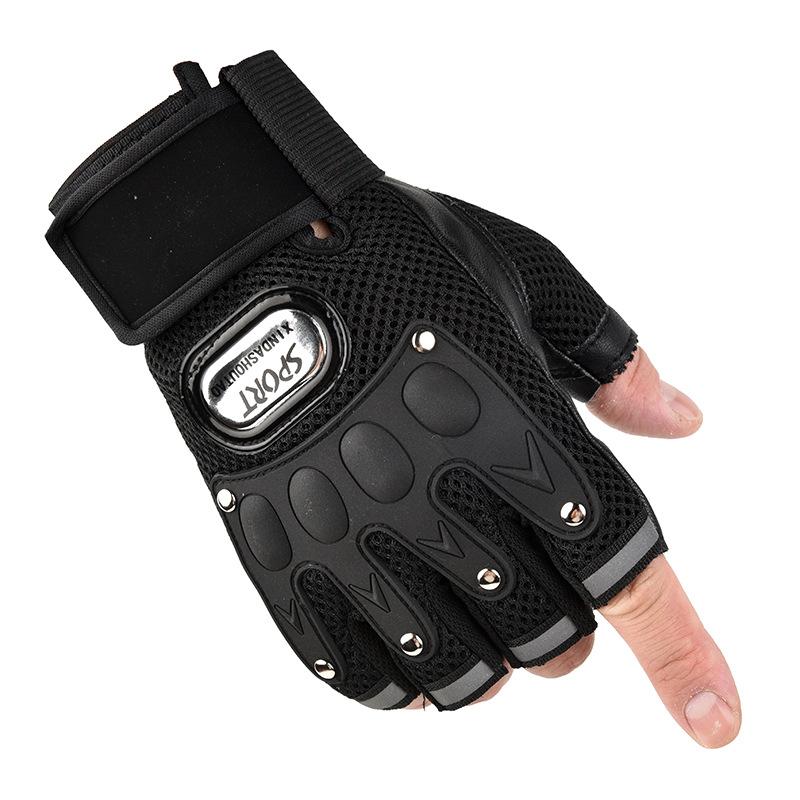 Outdoor sports half-finger gloves spring and summer