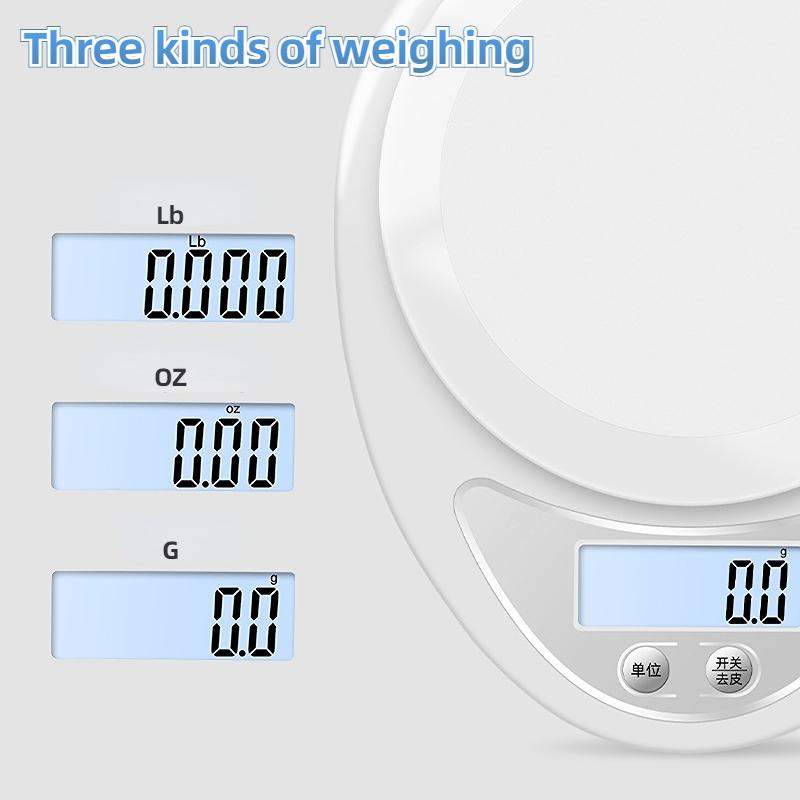 5kg/1g Portable Digital Scale LED Portable Digital Scale Scale Food Balance Measuring Weight Kitchen Scale Kitchen Accessories