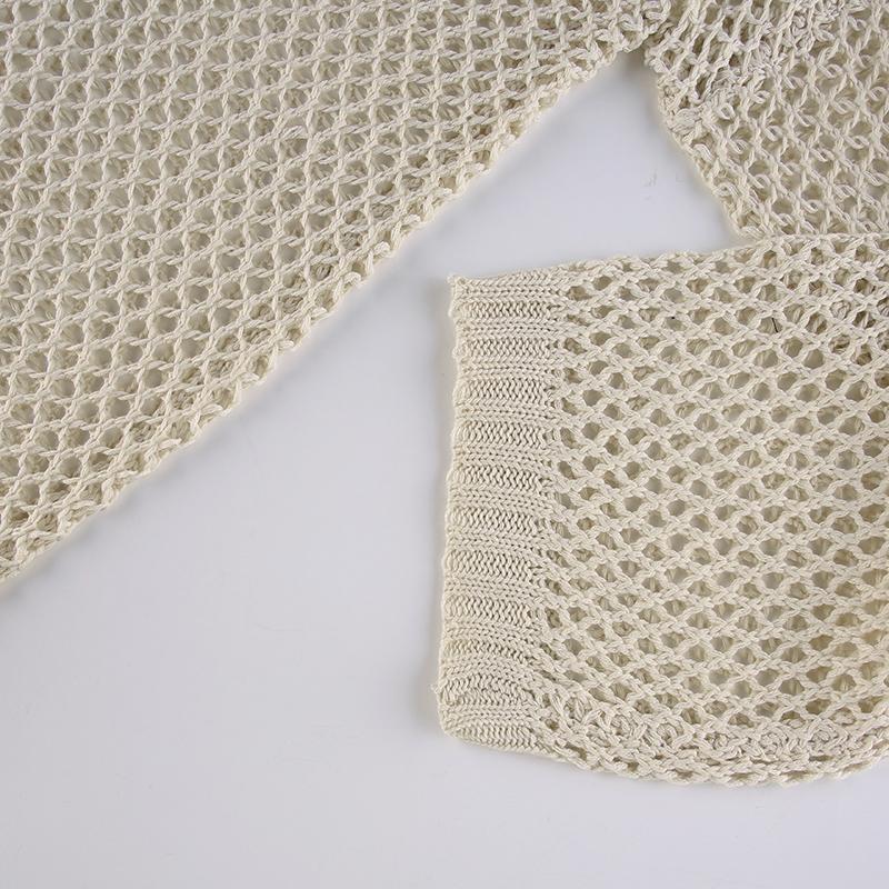 Pullover Streetwear Donna Vintage Casual Maglione in Maglia T-shirt Manica Lunga Y2K Top Smock Vuoti Maglioni Larghi T-shirt Moda