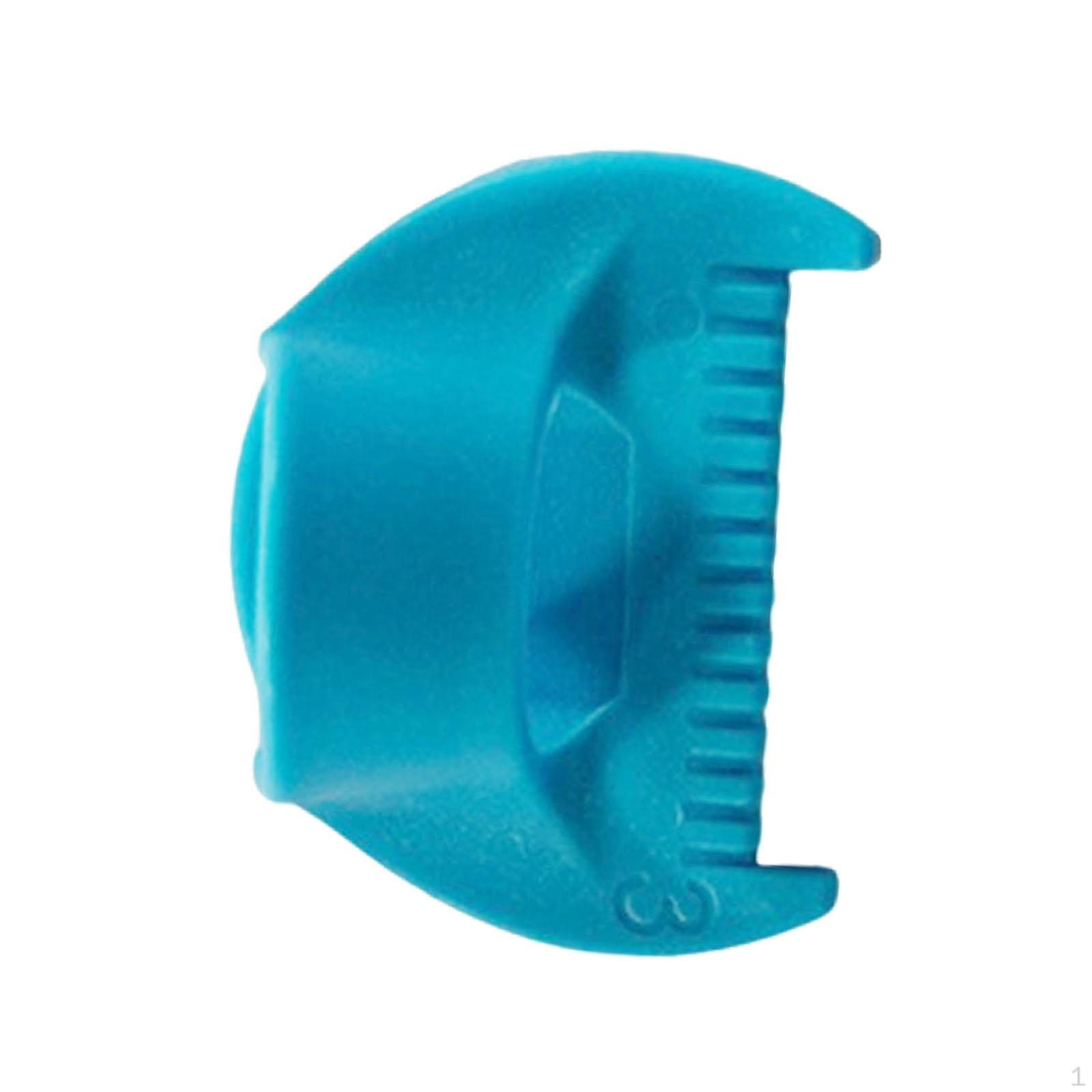 Edge Sewing Gauge Seam Guide Template Ruler Measuring Tool Stitch Lock Lightweight Material Thumb 3mm blue