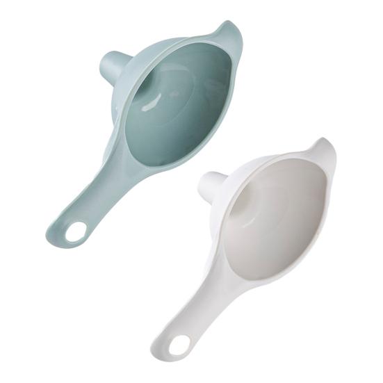Plastic Funnel, Oil Liquid Funnel with Handle And Pouring Spout, Wide Mouth Kitchen Funnel for Transferring Liquids