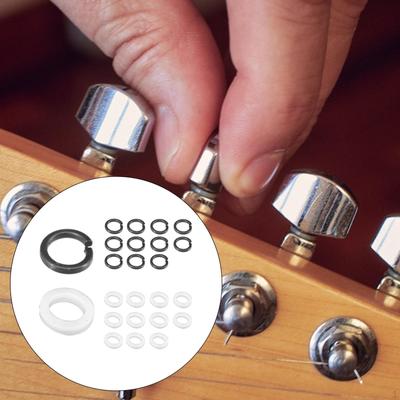 24Pcs Guitar Gasket Washer for Tuning Peg Spacer Tuner Accessory