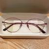 Spring Eyewear Frame With Antiradiation Glasses For Office Use
