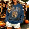 Sweatshirt à capuche décontracté à manches longues de couleur pour femme - Haut à enfiler pour un usage quotidien