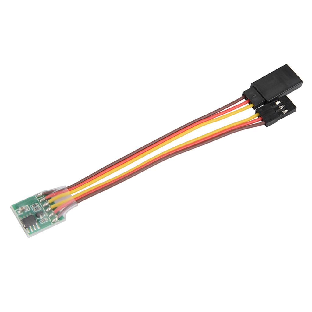 5.0 6.0V Operating Voltage Servo Signal Reverser for Remote Control Model Aircraft