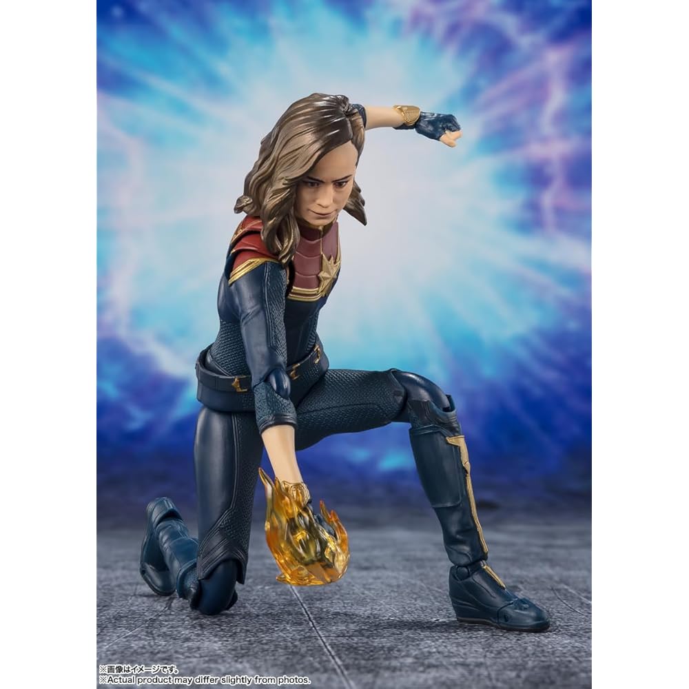 TAMASHII NATIONS S.H. Figuarts Captain Marvel Marvels 150mm ABS PVC Action Figure