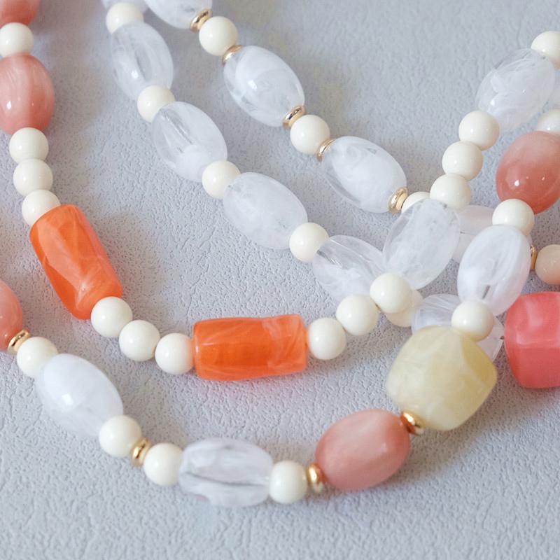 New Fashion Woman Bag Accessory Detachable Candy Beaded Chains Cute Acrylic Luxury Strap Women Elegant Bag Acrylic Handle Chain