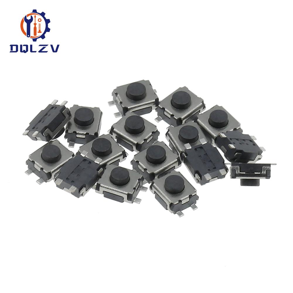 3*4*2 SMD 4 Pin Switch Turtle Tact Switch 3x4x2 mm 2 Feet Stand Upright With Out Pillars mini - Micro Touch Switch Button