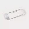 For   Jeep Gladiator JT ABS Silver Car Water Cup Holder Panel Cover Trim