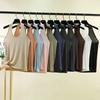 Modal U-Neck Halter Tank Top Sexy Sleeveless Halter Camisole for Outerwear Skin-Friendly Bare-Skin Feeling Base Layer Tops Pilates & Yoga Wear