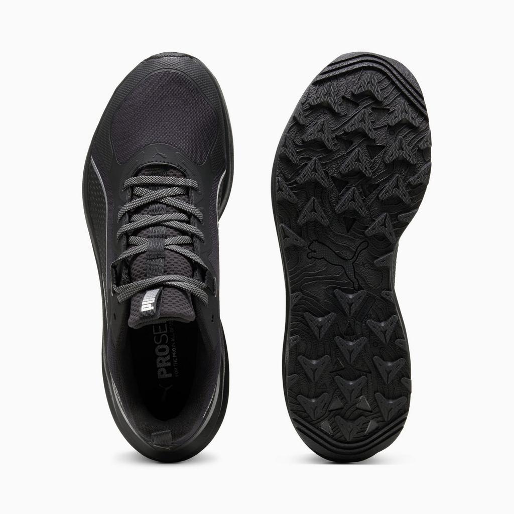 Puma FLARE PRO TRAIL Unisex Running Shoes Black 31204101 Size 44.5