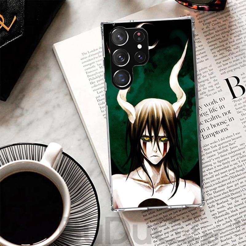 Bleach Ulquiorra Cifer 4 Cover For Samsung Galaxy S23 S22 S24 S25 Ultra S21 Plus S20 FE Phone Case S10 + S10E S25U Print Coque