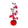 1PC Home Decoration Oriental Style Natural Bonsai Mini Single Stem Desktop Artificial Plant