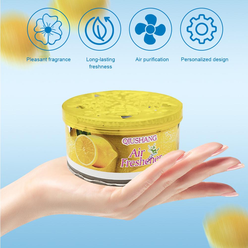 1/2/4pcs Car Flavoring Car Air Fresheners Canned Lavender Rose Lemon Flavor Long-Lasting Auto Aromatherapy Car Deodor