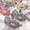 Face Decoration Accessories Rhinestone Masquerade Mask Fashion Accessory Costume Prop Venetian Mask Shiny Crystal