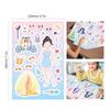 8Pcs Diy Stickers Puzzle Face Changing Stickers Animal Assemble Game Montessori Cognition Educational Toys For Children Kids