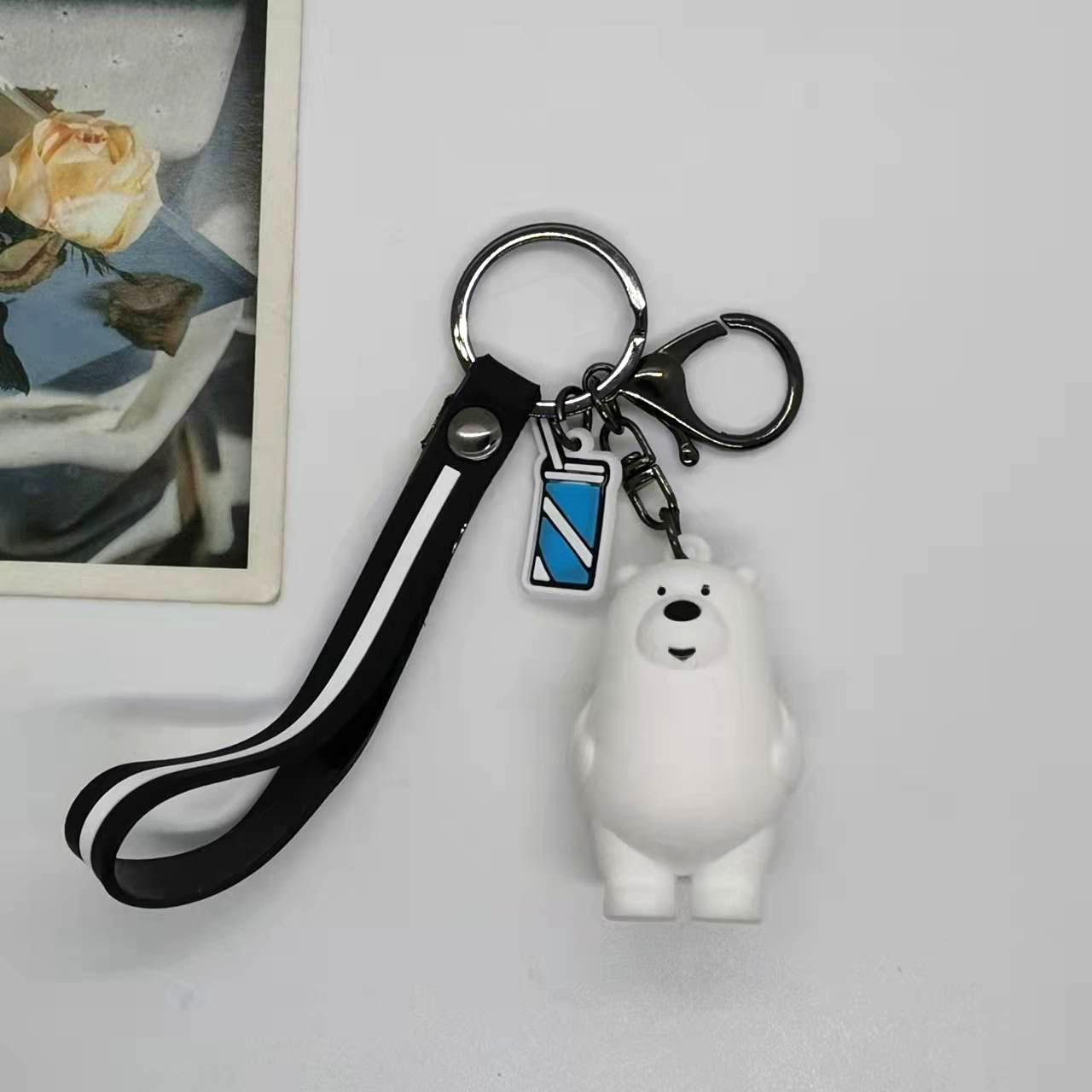 

Cartoon Keychain Pendant, Keychain Bag Pendant One Size белый