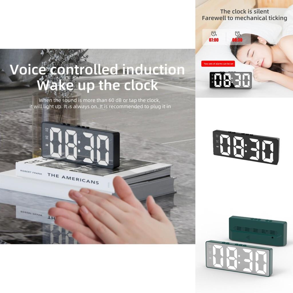 Modern Minimalist Digital Led Desk Clock For Students And Home Office