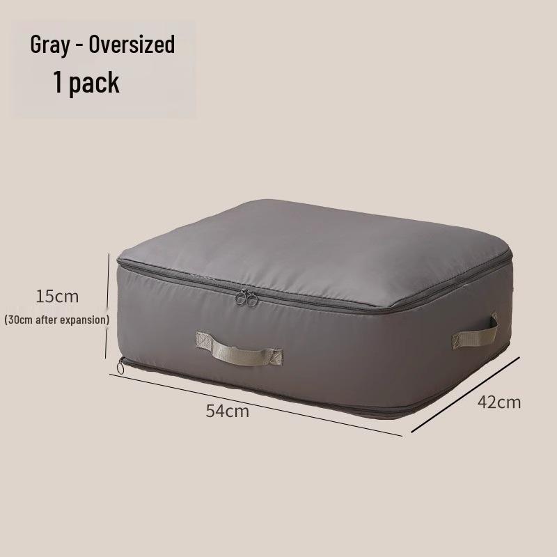 Compressible Down Jacket & Quilt Storage Bag Set - 4-Piece for Clothes and Suitcase