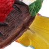 Parrot Figurines Birds Crafts Hanging Ornament Sculptures