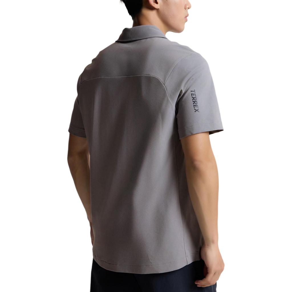 Adidas Simple Knitted Short Sleeve Polo Shirt Men tops KC7018