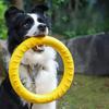 Dog Toys Pet Flying Discs Eva Dog Training Ring Puller Resistant Toys For Dogs Floating Puppy Bite Ring Toy Interactive