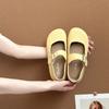 Fashion versatile retro temperament simple Mary Jane shoes women's 2025 summer new single shoes with skirt ballet shoes
