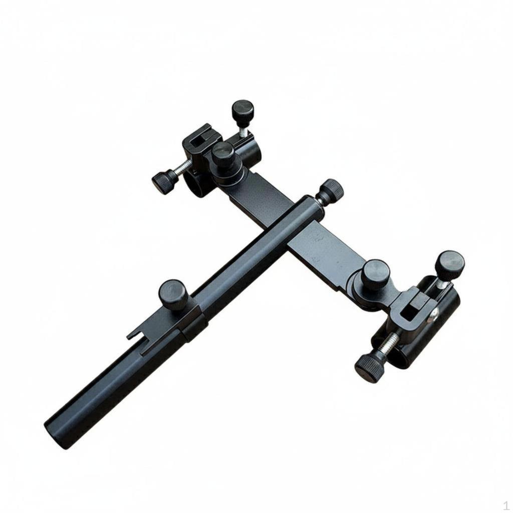 Fishing Box Rod Rack Lightweight Adjustable Double Bracket Detachable Design