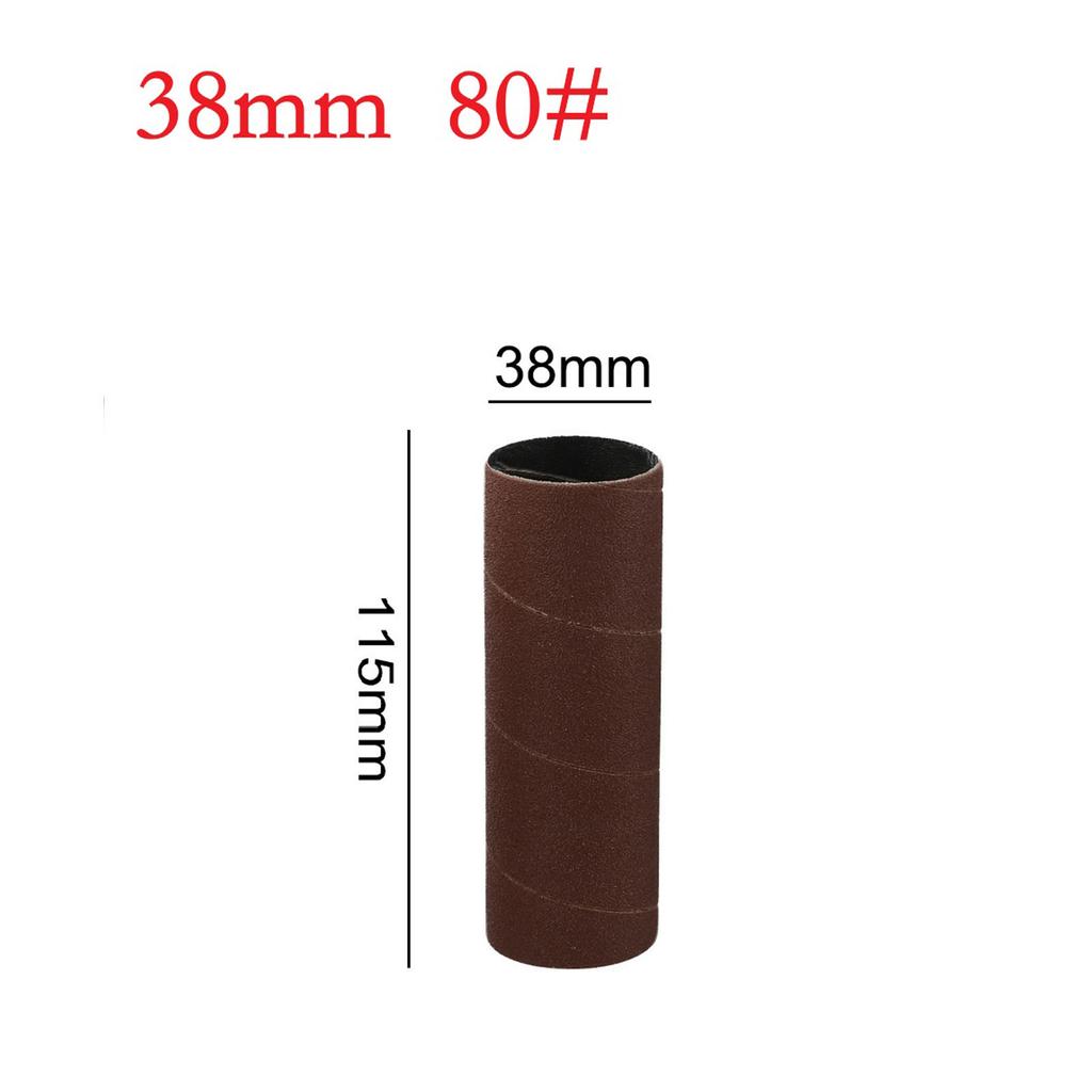 115mm Schleiftrommelhülsen Schleifpapier-Trommel Polierwerkzeuge 80/150/240 Körnung Schleifpapier für Metall Holzbearbeitung Polieren