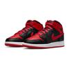 Air Jordan 1 Mid GS Alternate Bred Buty dla dzieci Czarne Ognista czerwień Białe DQ8423-060