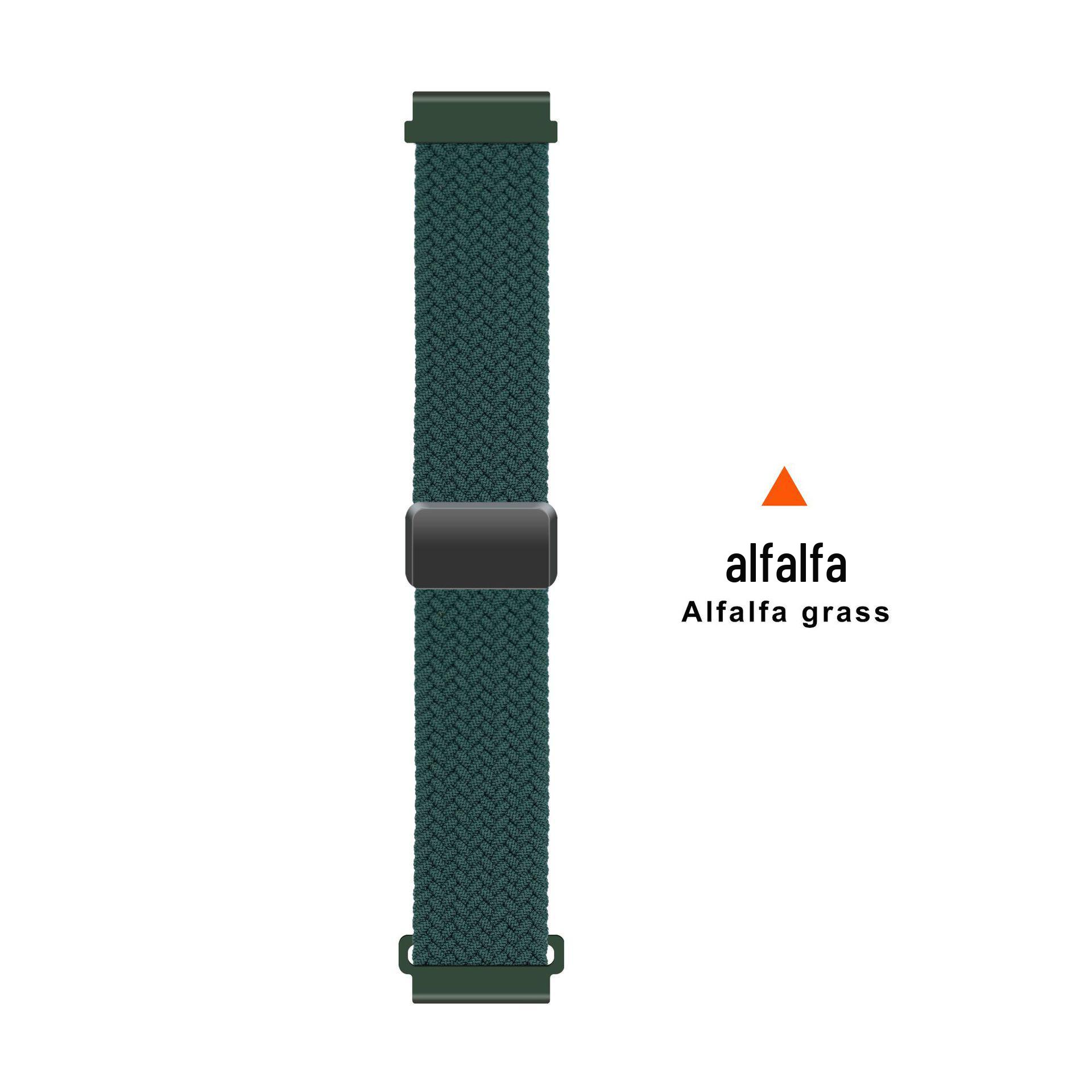 

Нейлоновый плетеный магнитный ремешок для часов Huawei GT4/5/6 и Samsung Watch 4/5/6 22mm