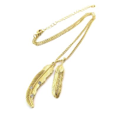 [N8167] - Golden 'Navajos' Silver Necklace
