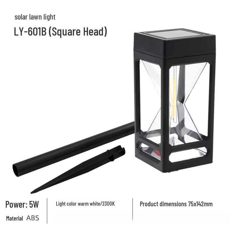 Nu Feng Solar Tungsten Filament Wall & Ground Lights (3-Pack)