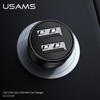 USAMS 2.4A 5V Dual USB Car Charger USB 2 Ports Cigarette Lighter Adapter Charger Mini Power Adapter for IPhone IPad Huawei Samsung Xiaomi Smart Phones