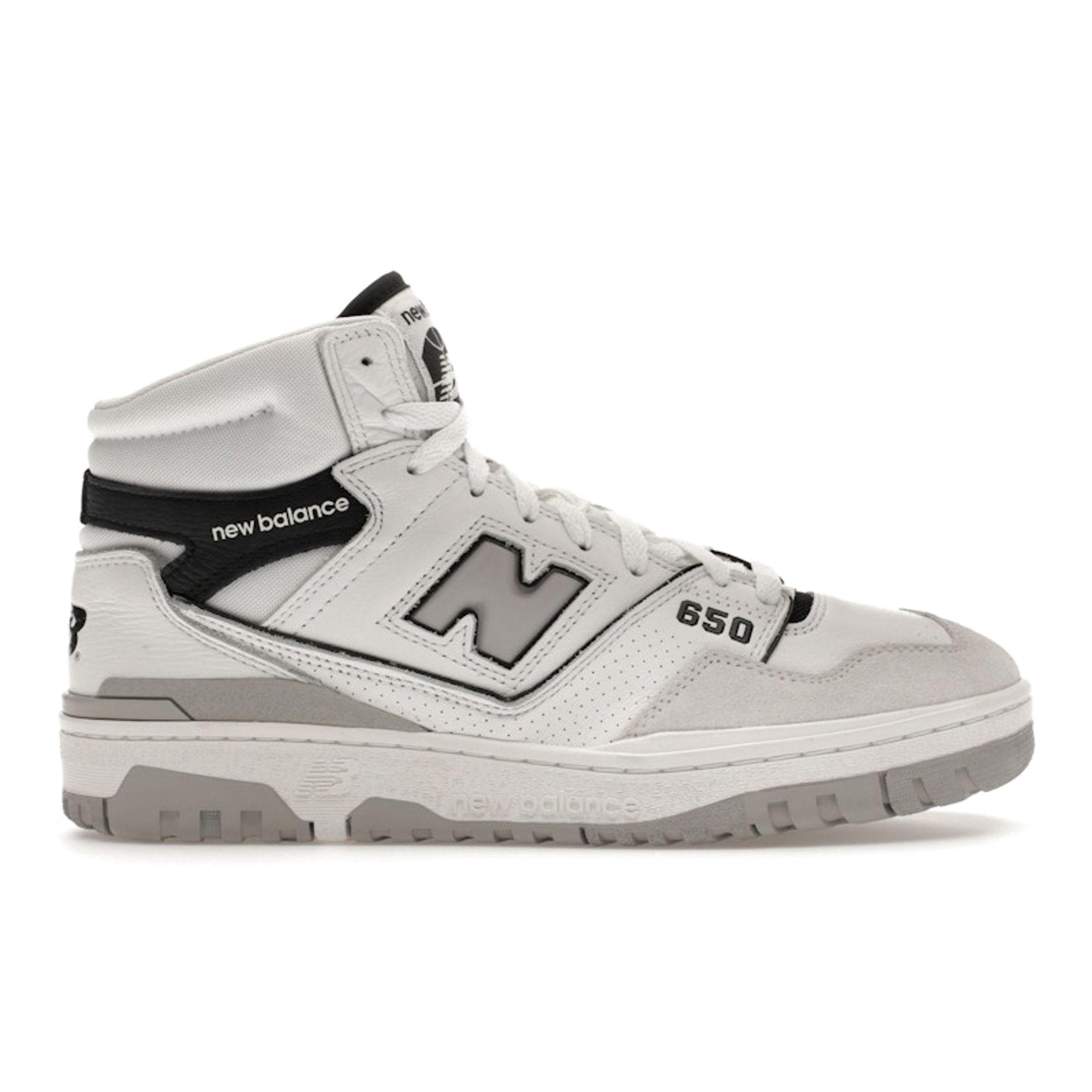 New Balance 650R White Black Angora Unisex BB650RWH 38.5