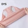Women Panties Solid Color Plus Size Soft Butt-lifted High Waist Seamless Elastic Period Leakproof Briefs Menstrual Underpants Female Underwear