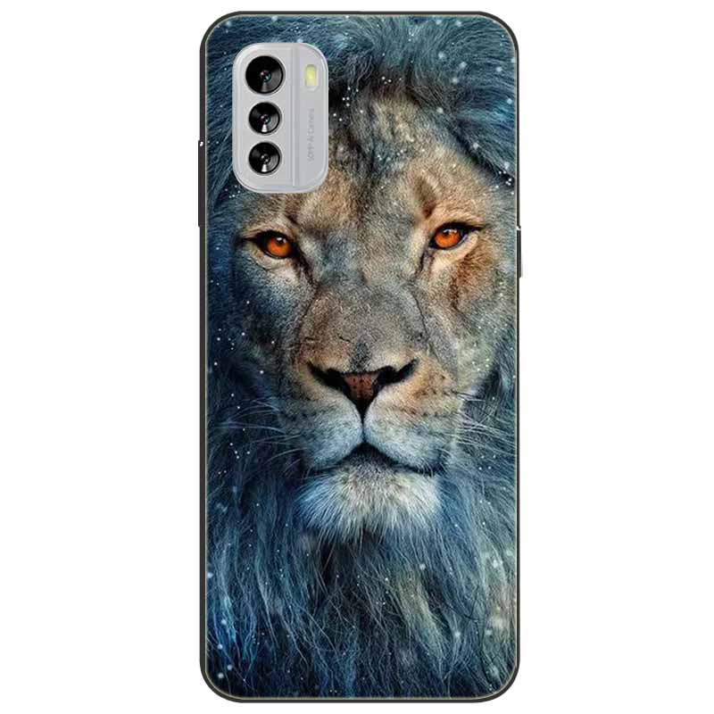 For Nokia G21 Case G11 Capa Silicone Cool Cats Tiger TPU Bumper Protector Soft Black Covers for Nokia G 11 NokiaG21 G 21 Fashion