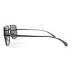 Pristine CHANEL Pilot Sunglasses Logo Matelassé Double Bridge black Women 4294 Used