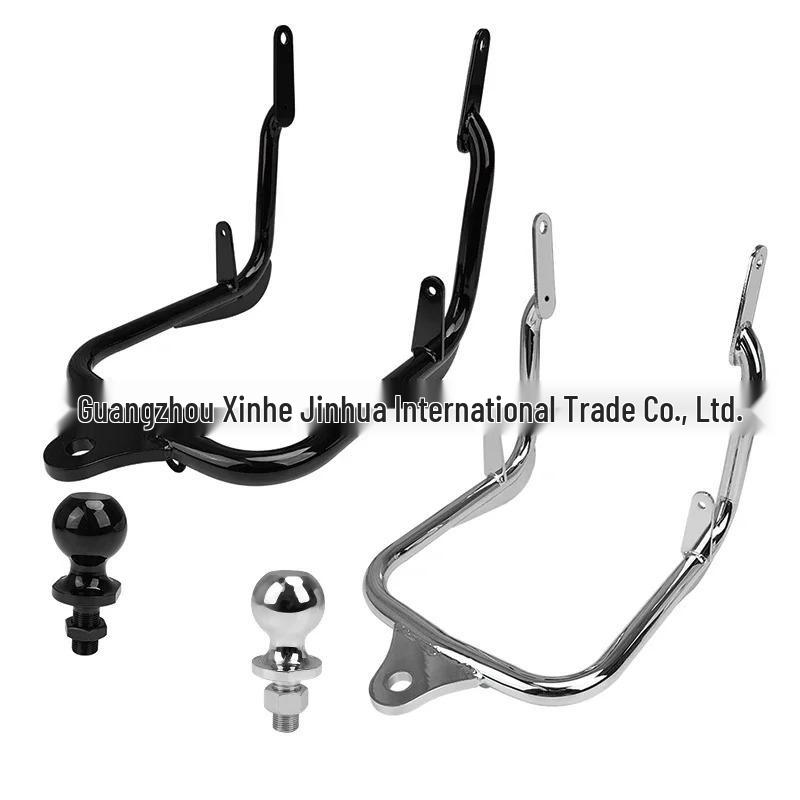 Fits Harley Glide/Road King Motorcycle Trailer Hitch Bracket Bar (2009-2023).